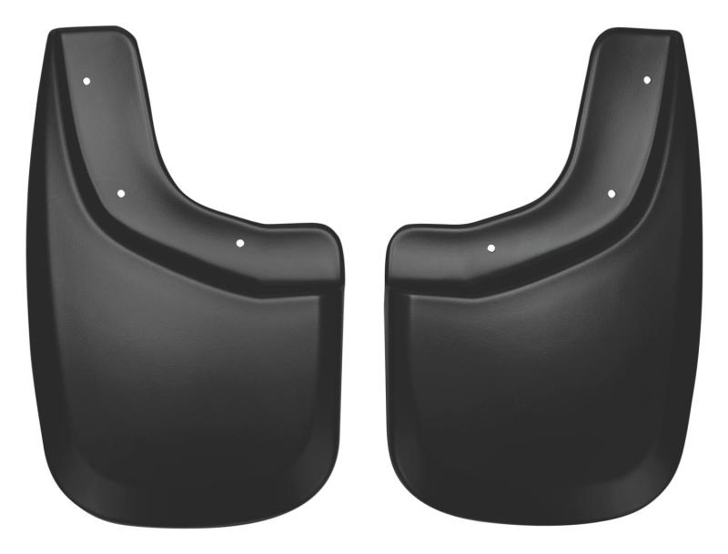 GMC Canyon Mud Guards - Rear - Husky Liners - Custom-Molded, FormFit Design, Husky Shield, No-Drill, For Large Fender Flares - `04-`12